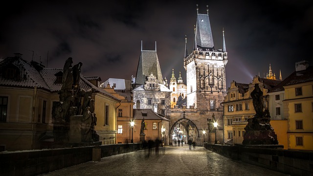 turisté Prahy